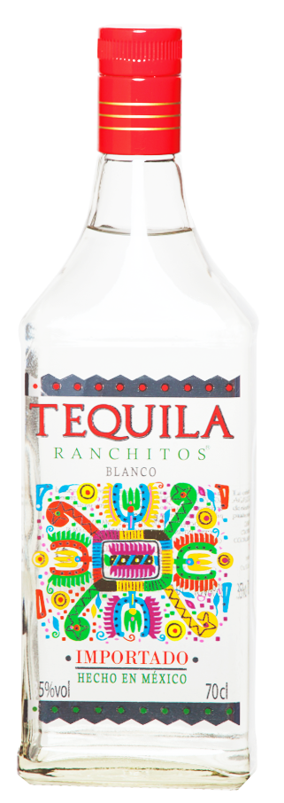 Текила Ранчитос Бланко спиртной напиток 35% 0,7л (Мексика)