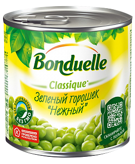 Зеленый горошек Bonduelle ГОСТ 350г купить и получить в любом магазине ...