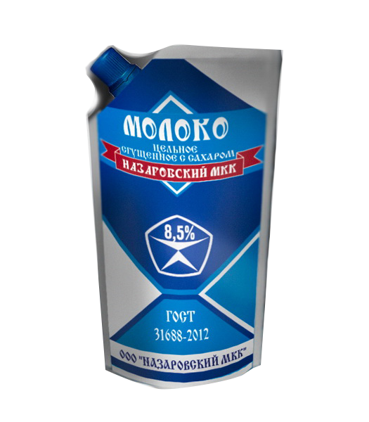 Молоко сгущенное Назаровский МКК ГОСТ 8,5% 270г