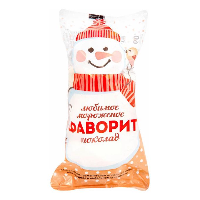 Мороженое СЗМЖ Фаворит в ваф.ст.шоколад 60г