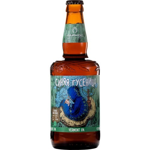 Пиво Синяя Гусеница Вермонт Ипа нефильтр. св. 6,6% ст. 0,45л