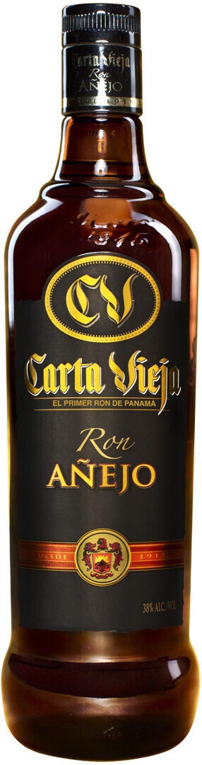 Спиртной напиток Карта Вьеха Аньехо 6 лет на основе рома 38,0% 0,5л (Панама)