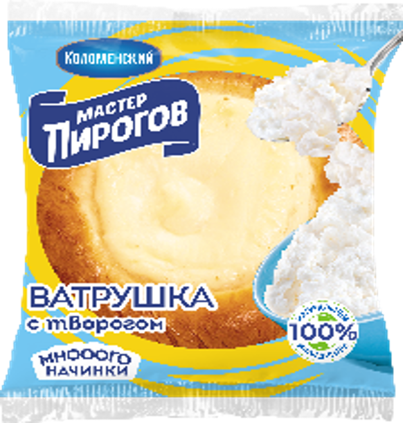 Ватрушка Коломенская с творогом и ванилью 100г заказать и забрать в ...