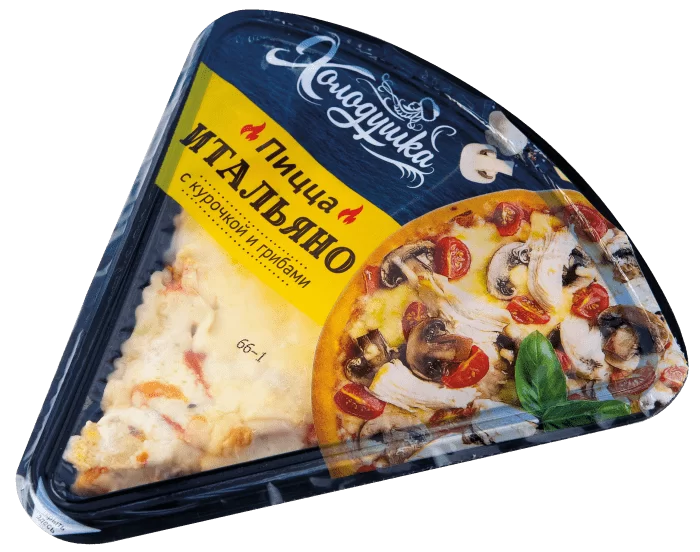 Пицца "Итальяно" с курочкой и грибами 160г