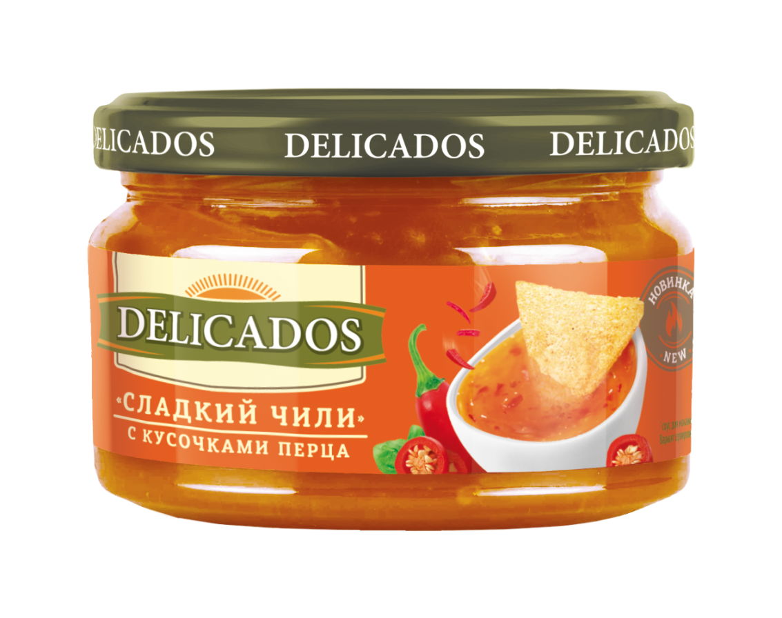 Соус "Delicados" Сладкий Чили 200г (к Снекам)