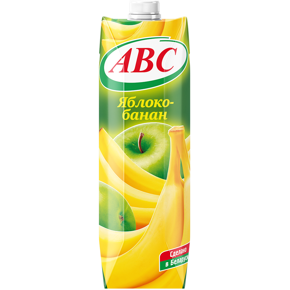 Нектар ABC Яблоко-Банан 1л